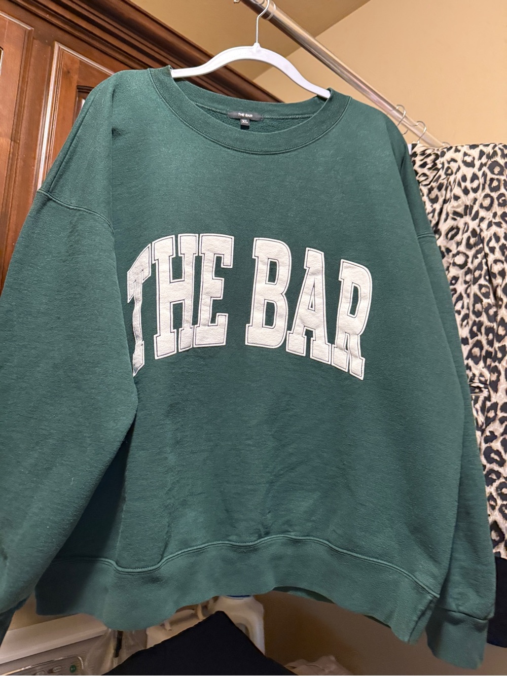 The Bar Green Graphic Sweatshirt